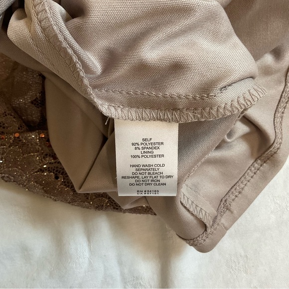 J Howard Lace Sequin Shift Dress - Picture 9 of 11